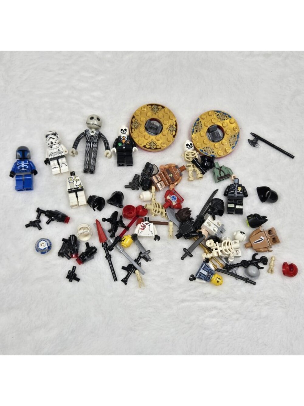 Lot Of Lego Minifigures Parts & Accessories Star Wars Disney Ninjago